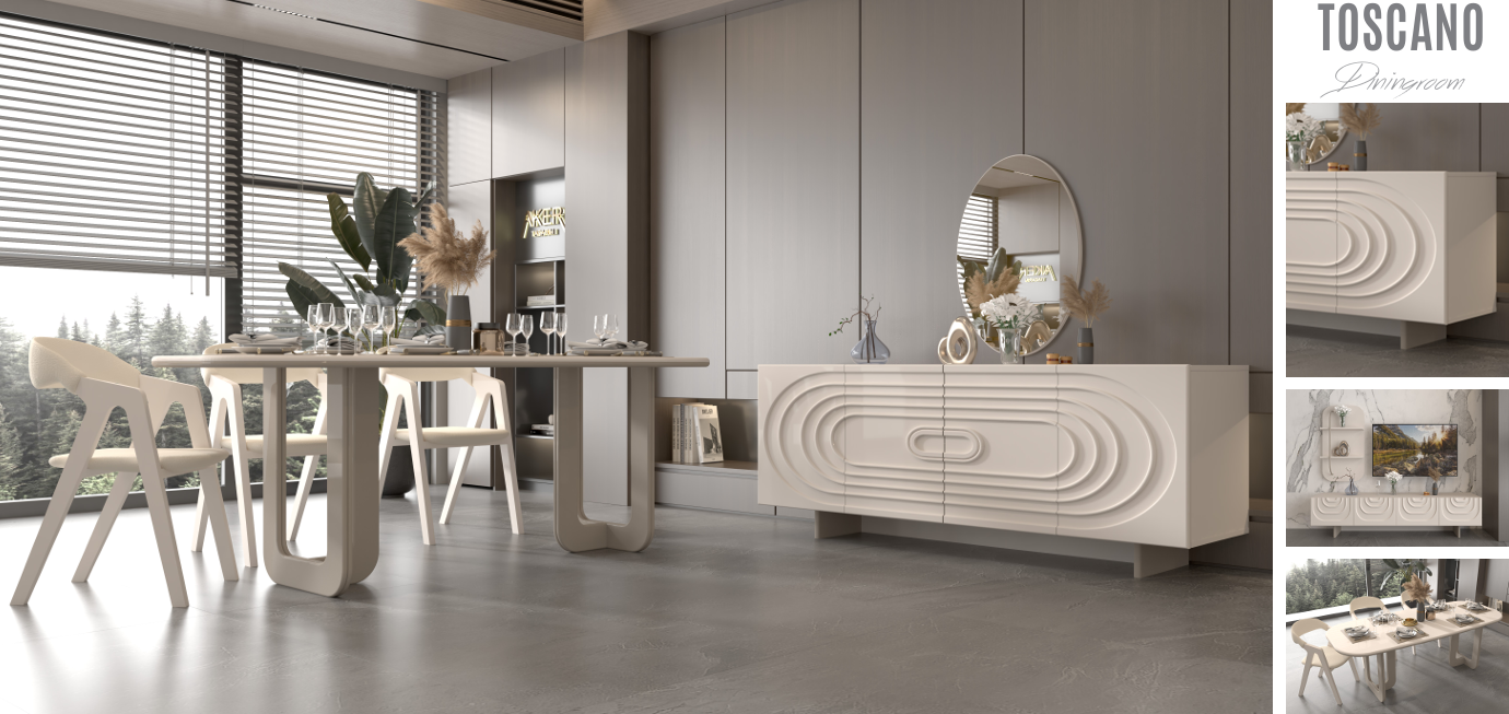 Toscano Yemek Odası Takımı