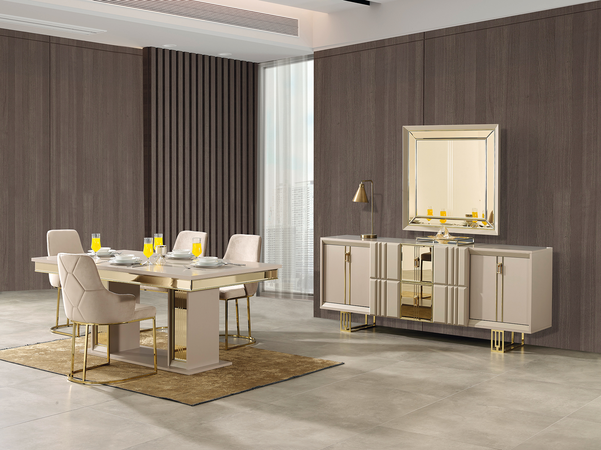 Armani Yemek Odası Takımı