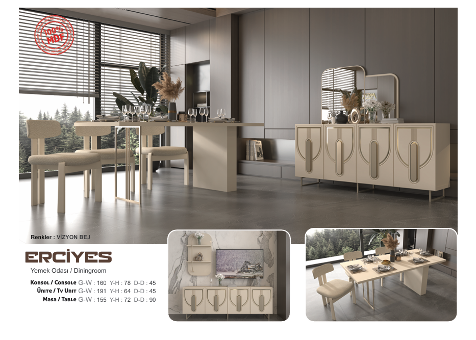 Erciyes Yemek Odası